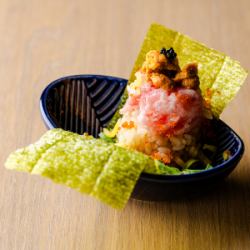 ウニのトロたく