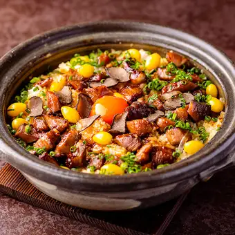 3-hour all-you-can-drink included◎ 'Aya-ga Course' 11 dishes including beef tongue, ginkgo nuts, and rice cooked in an iron pot 8980 yen ⇒ 7980 yen