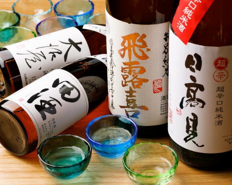 日本酒と焼き鳥の組み合わせも抜群です！カップルでのご利用もアリです。