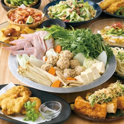 【早鳥優惠/忘年會】10人以上即可獲贈獺祭酒一瓶！ 「樂」套餐（8道菜）3,800日圓（含稅）