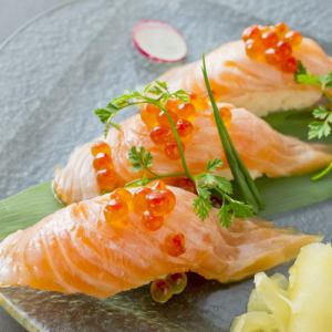 Salmon sushi