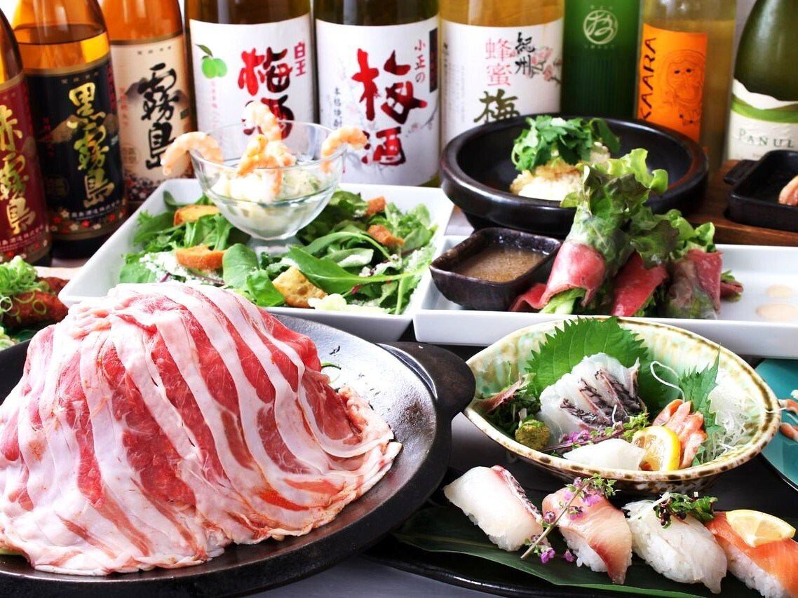 【袋町】質で勝負★特典付プレミアム食べ飲み放題2時間2680円～