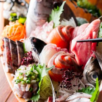 ◇ Fresh fish delivered directly from the market ◇ Raw oysters, sashimi, etc! Fresh fish course <180 minutes all-you-can-drink> 10 dishes 5,980 yen ⇒ 4,980 yen