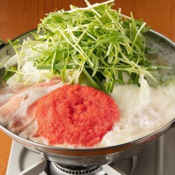 Hotpot course where you can choose from 3 types including healthy mentaiko yam hotpot <180 minutes all-you-can-drink> 5780 yen ⇒ 4780 yen