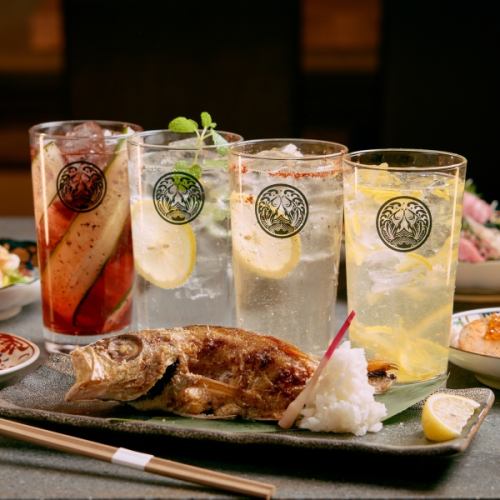 魚に合うドリンクをご用意