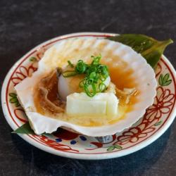 ホタテのにんにくバター焼き