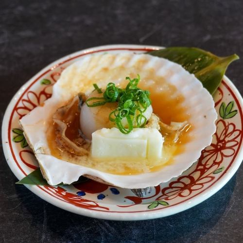 ホタテのにんにくバター焼き