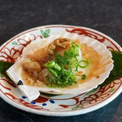 ホタテのバター醤油焼き