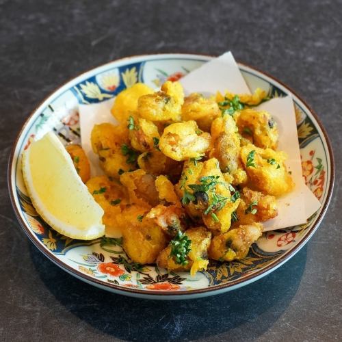 アサリの山椒揚げ