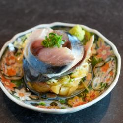 ガリ紫蘇しめ鯖