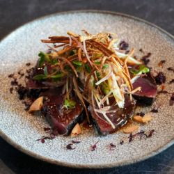 鰹と香味野菜のサラダ風