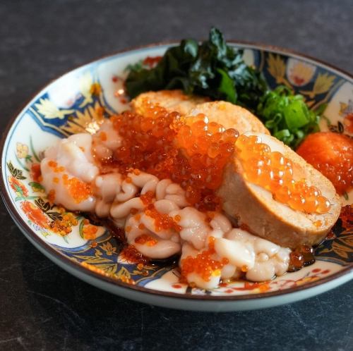 ◎痛風ポン酢~白子とあん肝~