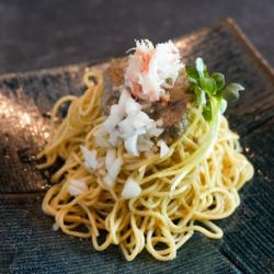 【和え麺】　蟹味噌和えそば