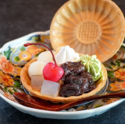 和風最中ぱふぇ