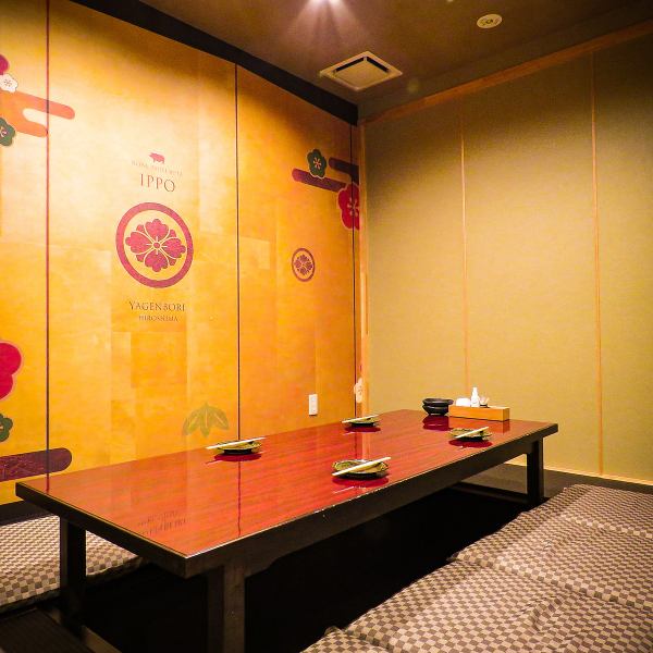 A private room with sunken kotatsu is available for 4 people or more.A popular seat where you can enjoy your time without worrying about the surroundings★Enjoy our prized dishes and sake in a private room where you can feel the Japanese atmosphere.