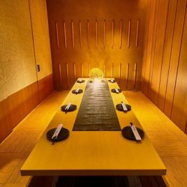 A private room where you can relax and enjoy a meal with loved ones, close friends, or colleagues.We have paid particular attention to the facilities and lighting to ensure that you can enjoy your stay to the fullest.※ The picture becomes an image.