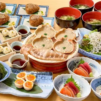 ★海鮮三昧 磯丸コース★【イカ小僧コース】+90分飲み放題◆3800円(税込)