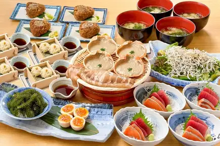 ★海鮮三昧 磯丸コース★【イカ小僧コース】+90分飲み放題◆3800円(税込)