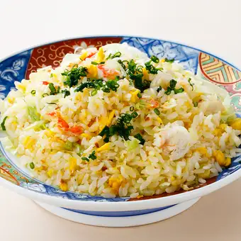 蟹チャーハン