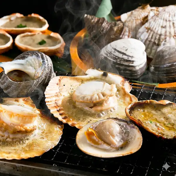 海の家気分!磯丸の浜焼きセット