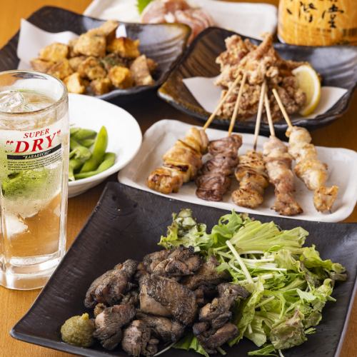 【忘年会・各種ご宴会に！】コスパ最高◎飲み放題付き全8品3300円～★