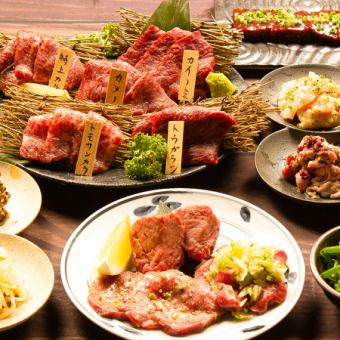 藤井の焼肉を存分に味わえる！【藤井コース】8品6500円♪