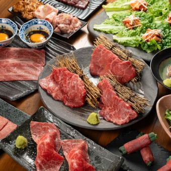 焼肉藤井の真骨頂！【極みコース】9品8000円♪