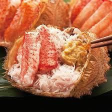 毛蟹甲羅盛りや厳選和牛サーロインなど　贅沢コース 全7品13,200円