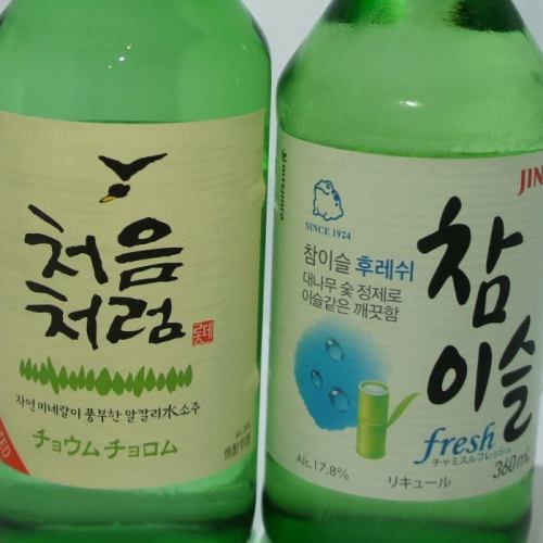 Various Korean soju [bottle only]