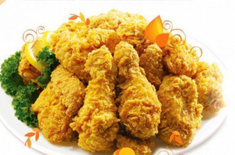 Korean style crispy fried chicken