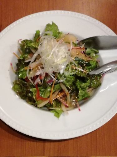Tomato salad / Choregi salad / Wakame salad