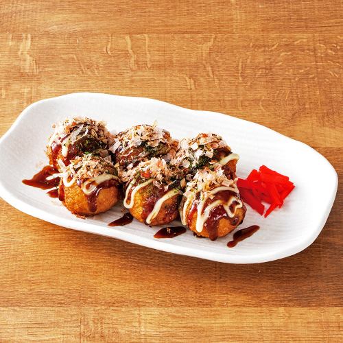 Fried takoyaki (6 pieces)