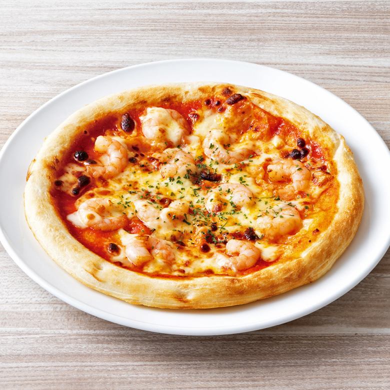 大人の旨辛海老チリピザ