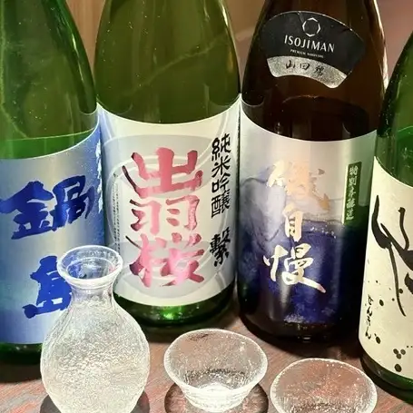 全国各地の日本酒取り揃えております