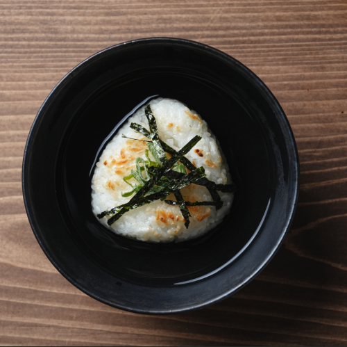 焼きおにぎり茶漬け