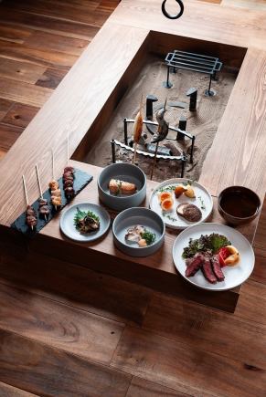 [A course that pairs perfectly with sake] Nanane's recommended special course: 6600 yen (tax included)
