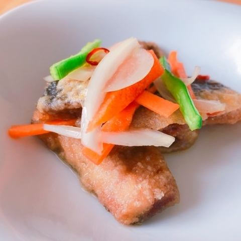 地魚の南蛮漬け(龍の泪風)