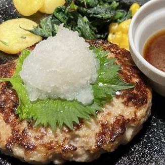 長崎A5和牛手作りハンバーグ(150g：生野菜付き）