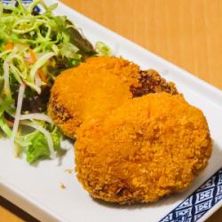 自製紅燒肉丸子（配生蔬菜）