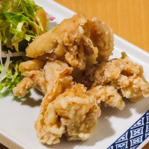 あご出汁長崎唐揚げ(生野菜付き)