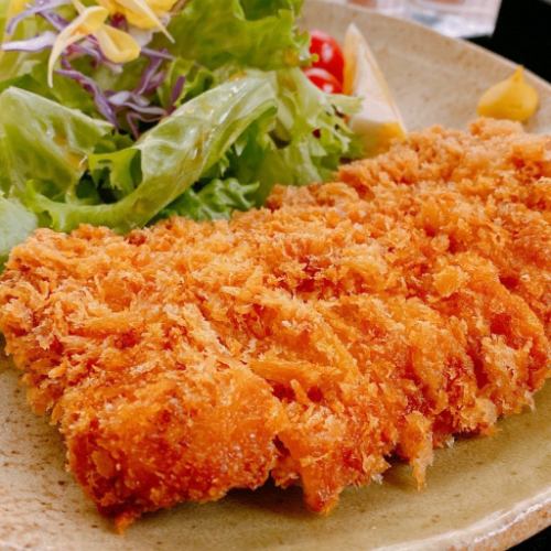 島原産 極上ロースカツ(生野菜付き)