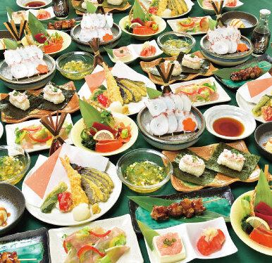 【爽風コース】2時間制飲み放題付き!全8品4,500円(税込)