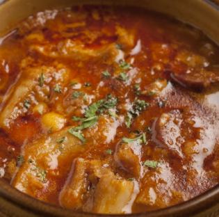 カジョス　牛ハチノスの煮込み