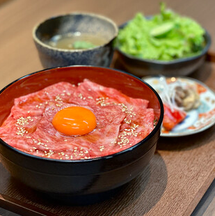 宮崎牛を使用したランチ