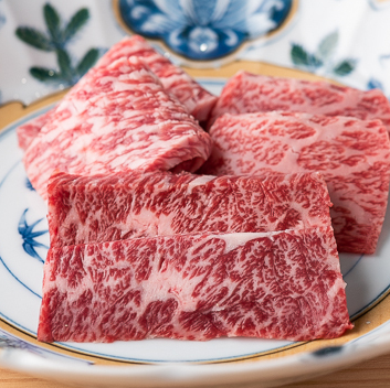 黒毛和牛赤身3種盛り