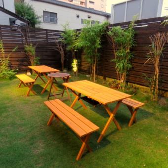 Summer beer garden plan limited ★ There is a private terrace seat ♪