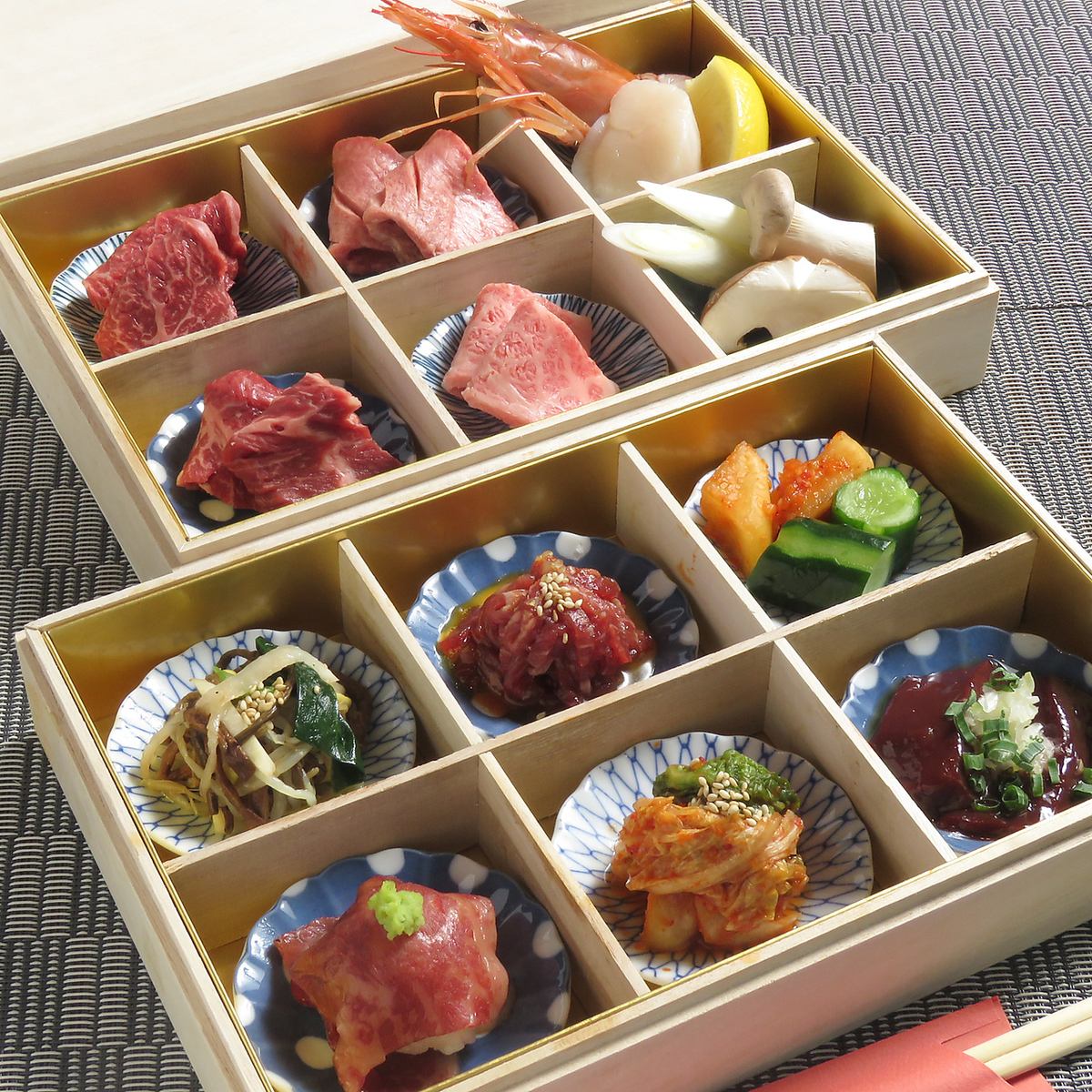 您可以品嚐到嚴選的日本牛肉和美味的牛舌。可以享受奢華歡樂時光的烤肉店