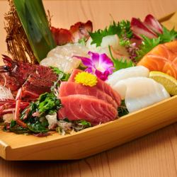 超豪華刺身船盛り合わせ