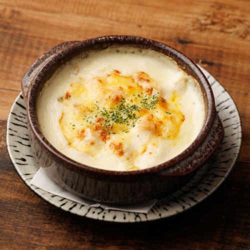 自家製ソースのエビグラタン