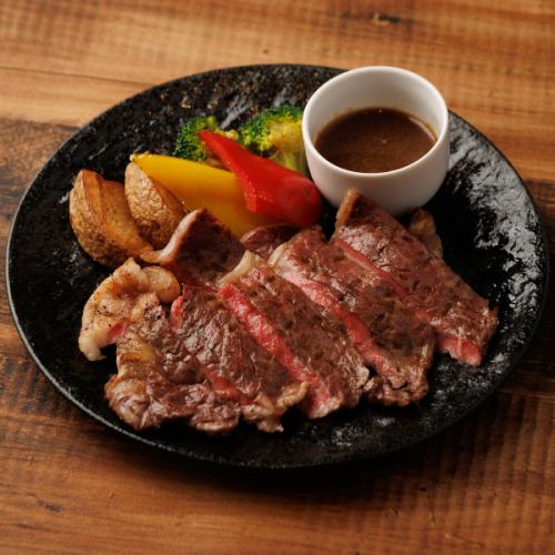 国産和牛のサーロインステーキ